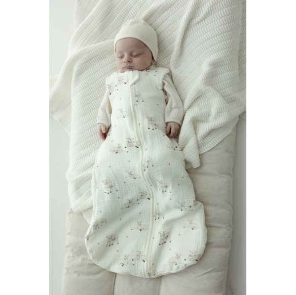 Bamboo Blanket 80x100 Cream - Vini -  MY MEMI