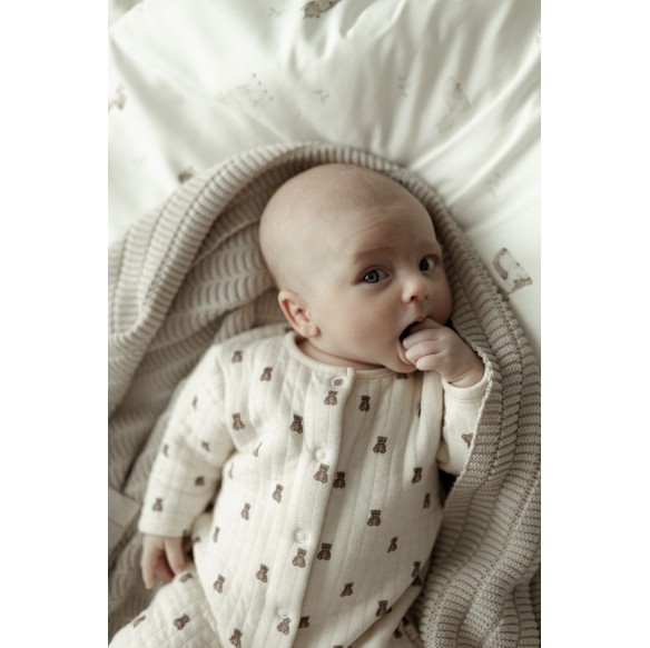 Bamboo Blanket 80x100 Light Beige - Vini - MY MEMI