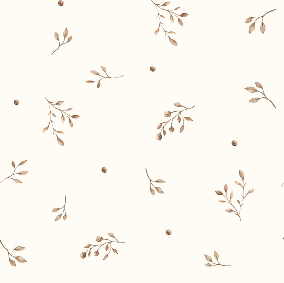 Organic cotton muslin baby sleeping bag 0 - 5 months 1.0 TOG - twigs - MY MEMI