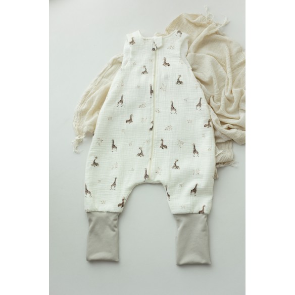 Śpiworek z nogawkami 1 - 3 lata 1.0 TOG - giraffes - MY MEMI