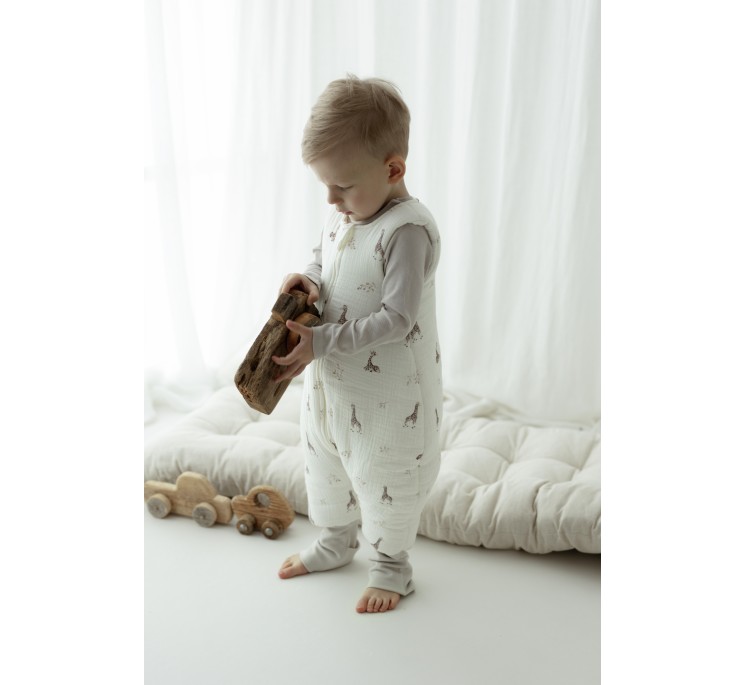 Śpiworek z nogawkami 1 - 3 lata 2.5 TOG - twigs - MY MEMI