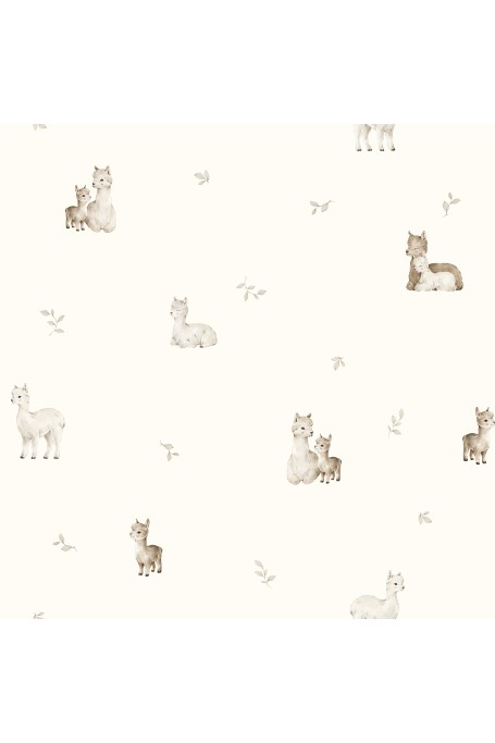 Bambuslaken für die Babytragetasche - alpacas - MY MEMI 2