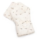 2w1 rożek/kołderka z organicznego muślinu - giraffes - MY MEMI