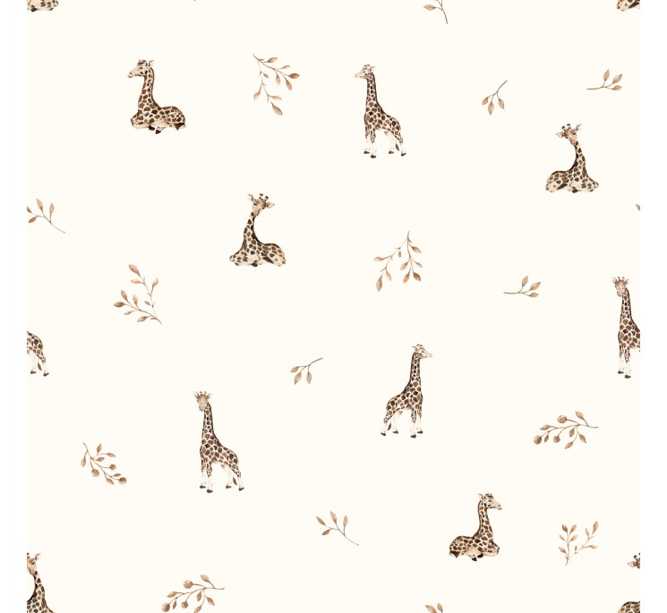 5-pak pieluszek muślinowych z bawełny organicznej 35x35 - giraffes - MY MEMI