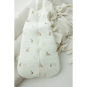 Organic cotton muslin baby sleeping bag 5 - 18 months 2.5 TOG - alpacas - MY MEMI
