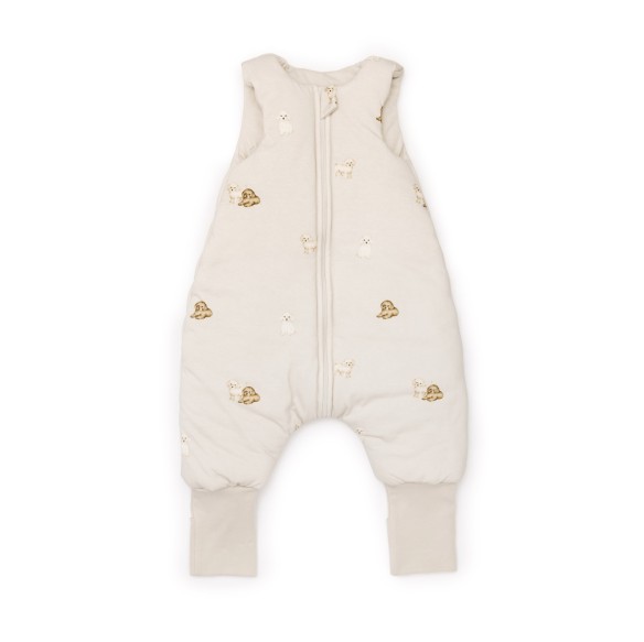 Śpiworek z bawełny organicznej z nogawkami 1 - 3 lata 2.5 TOG - cavapoo