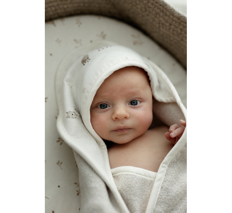Bamboo Towel - alpacas - MY MEMI
