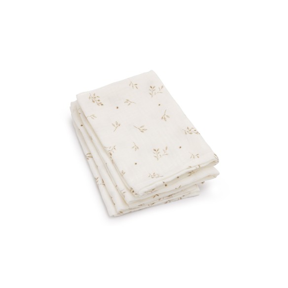 5-pak pieluszek muślinowych z bawełny organicznej 35x35 - twigs - MY MEMI