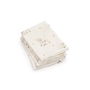 4-pack organic cotton muslin diapers 35x35 - little sheeps - MY MEMI