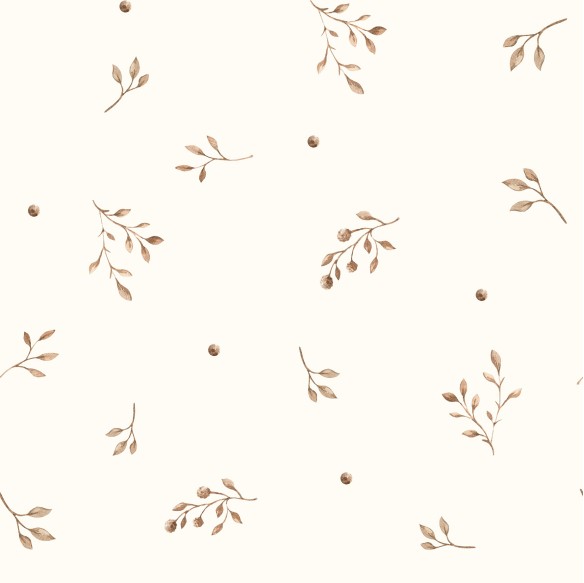 Organic cotton baby sheet 60x120 - twigs - MY MEMI