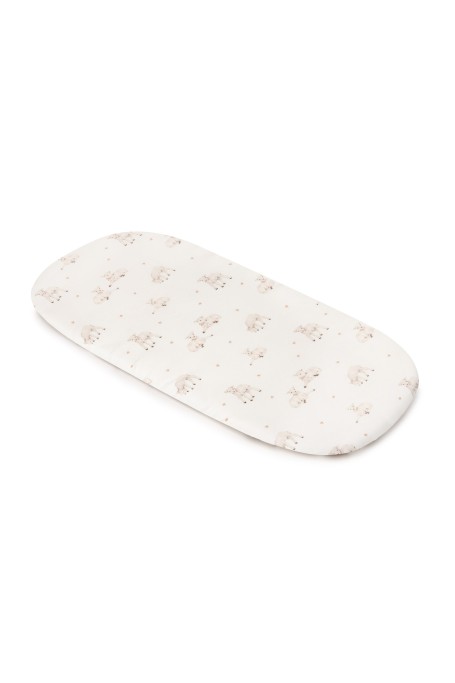 Organic cotton crib sheet 60x90 - little sheeps - MY MEMI 2
