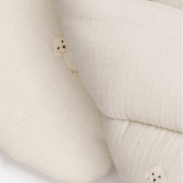 2in1 organic cotton muslin baby horn/bedding - cavapoo - MY MEMI