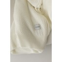 100% Natural Merino Wool Blanket Cream Classic - Premium Collection - MY MEMI