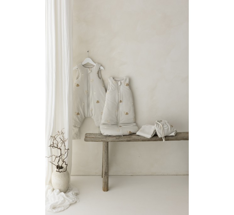 Organic cotton muslin swaddle 100x100 - cavapoo - MY MEMI