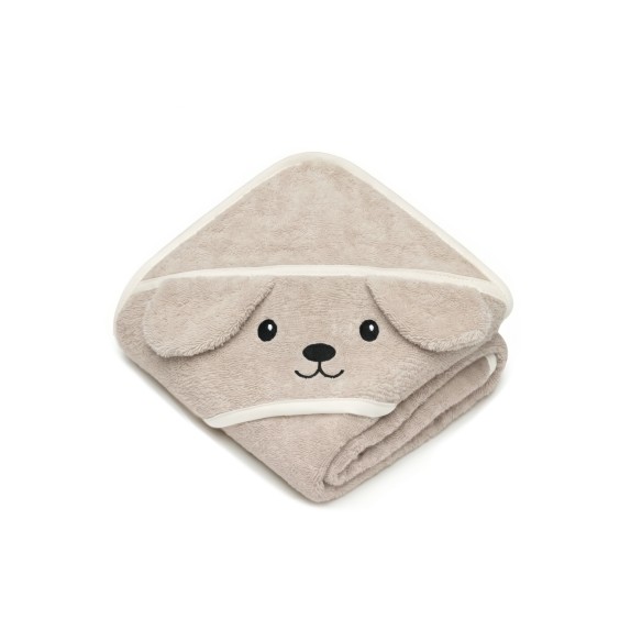 Bambusowy ręcznik light beige - puppy