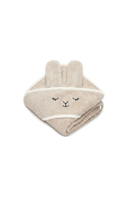 Bamboo Towel Light Beige - sleeping alpaca - MY MEMI