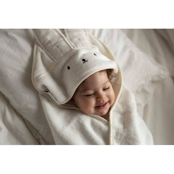 Bambusowy ręcznik cream - rabbit