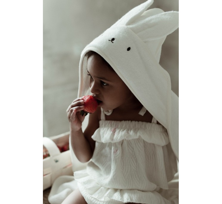 Bambusowy ręcznik cream - rabbit