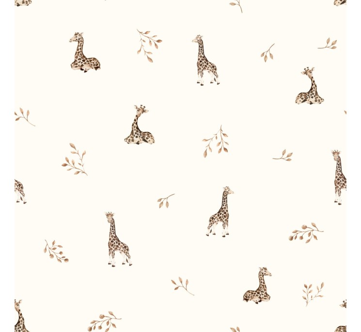 Bambusowy ręcznik- giraffes