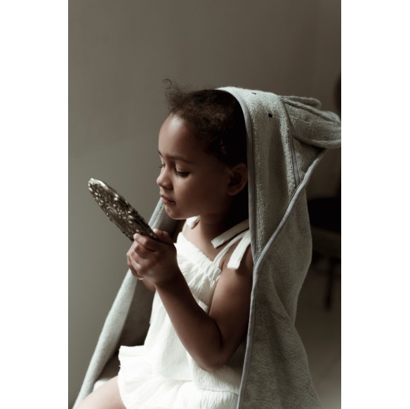 Bambusowy ręcznik beige - rabbit