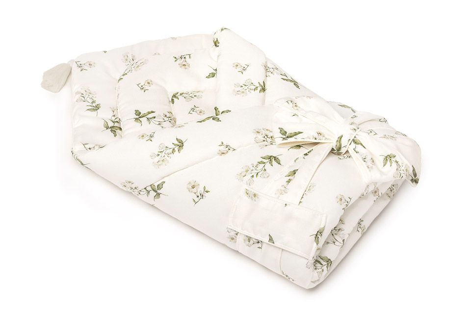 2in1 bamboo baby horn/bedding - bells - MY MEMI