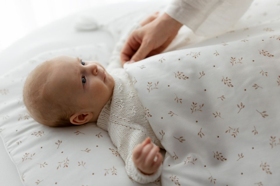 Bamboo bedding with filling 75x95 - twigs - MY MEMI