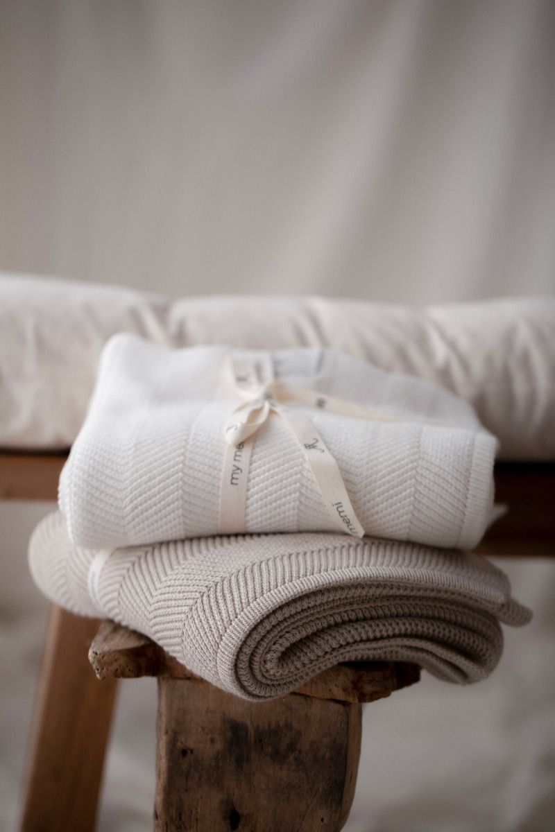 Bamboo blanket powder pink 80x100 - fir MY MEMI