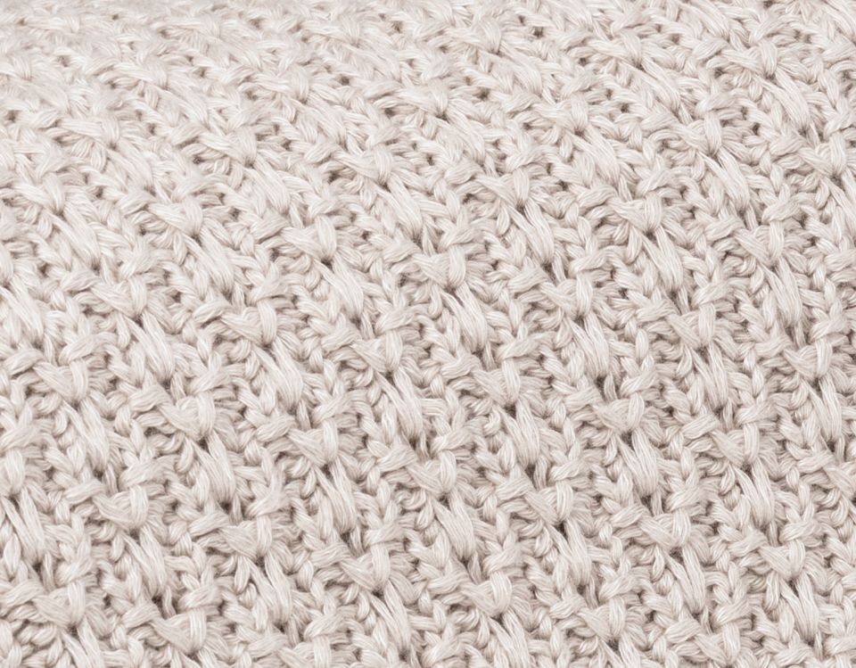 Bamboo Blanket 80x100 light beige - chain MY MEMI