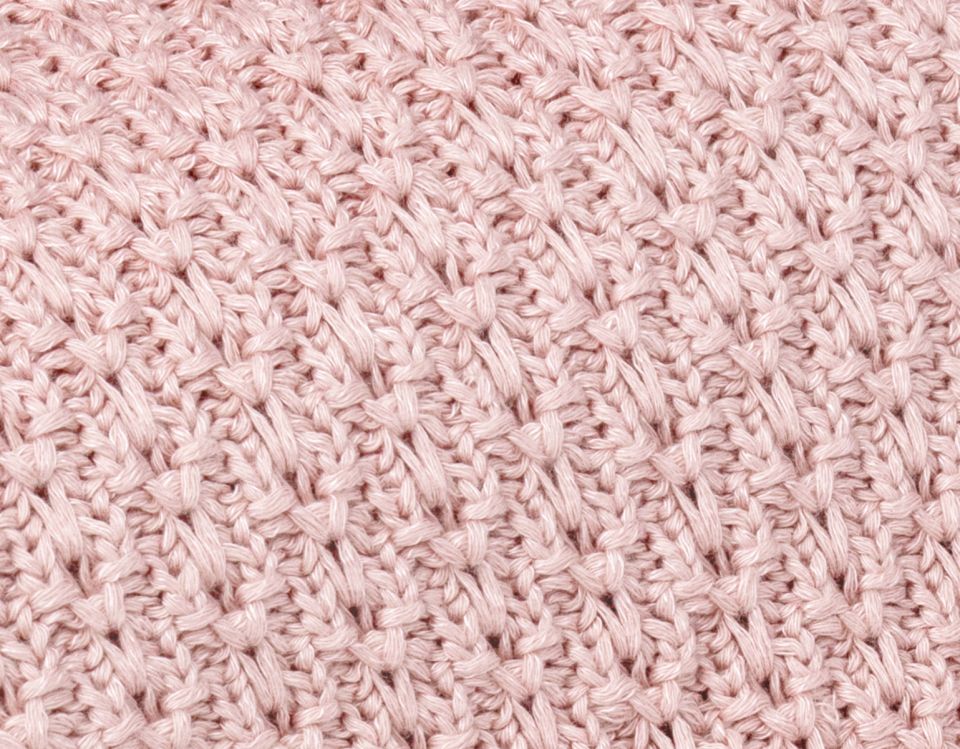 Bamboo Blanket 80x100 powder pink - chain MY MEMI
