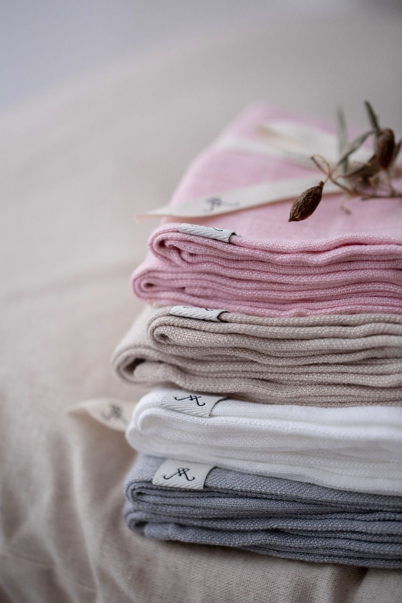 Bamboo muslin diaper 65x65 beige - MY MEMI