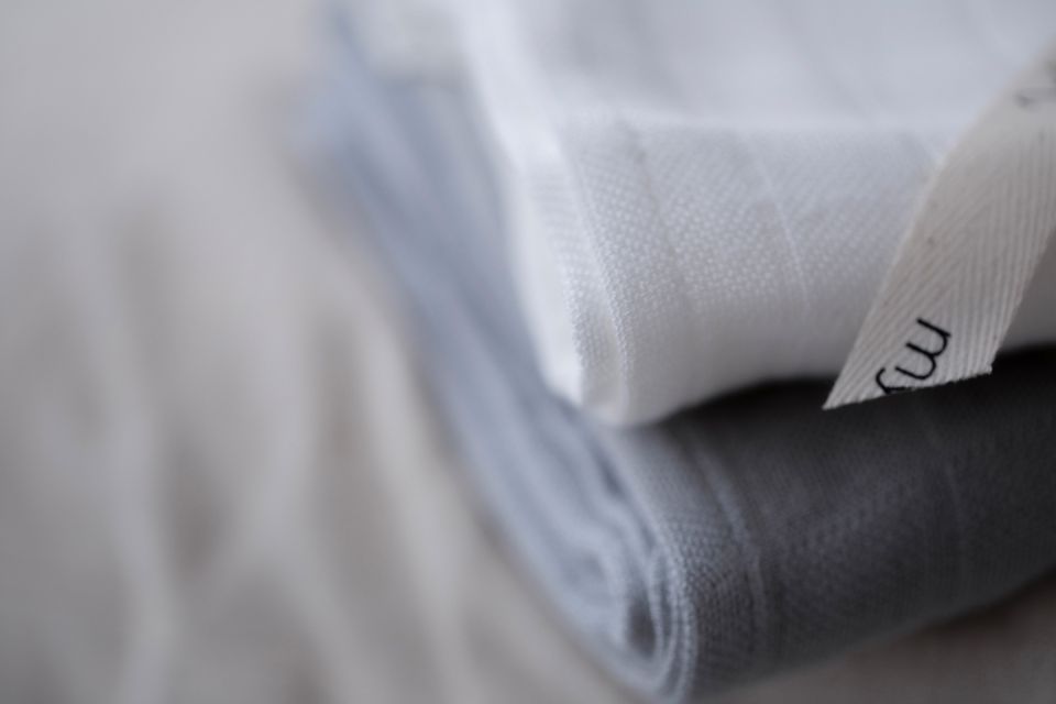 Bamboo muslin diaper 65x65 beige - MY MEMI