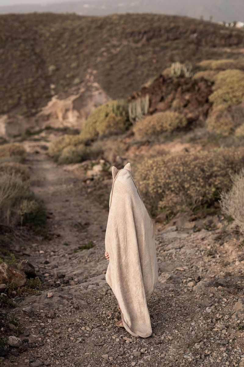 Bamboo Towel Beige - rabbit MY MEMI