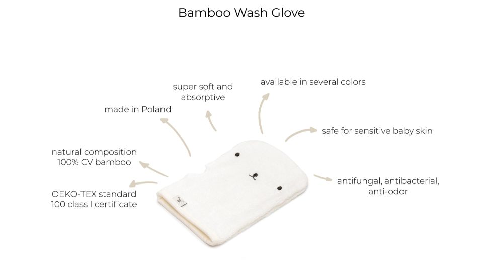 Bamboo Wash Glove Cream MY MEMI