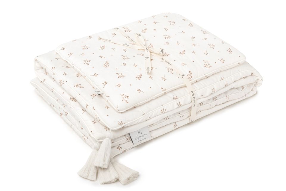 Bamboo bedding with filling 75x95 - twigs - MY MEMI