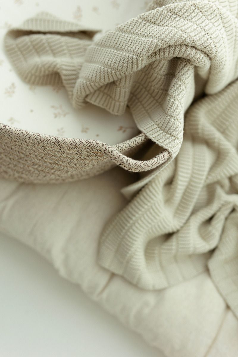 Bamboo Blanket 80x100 Light Beige - Vini