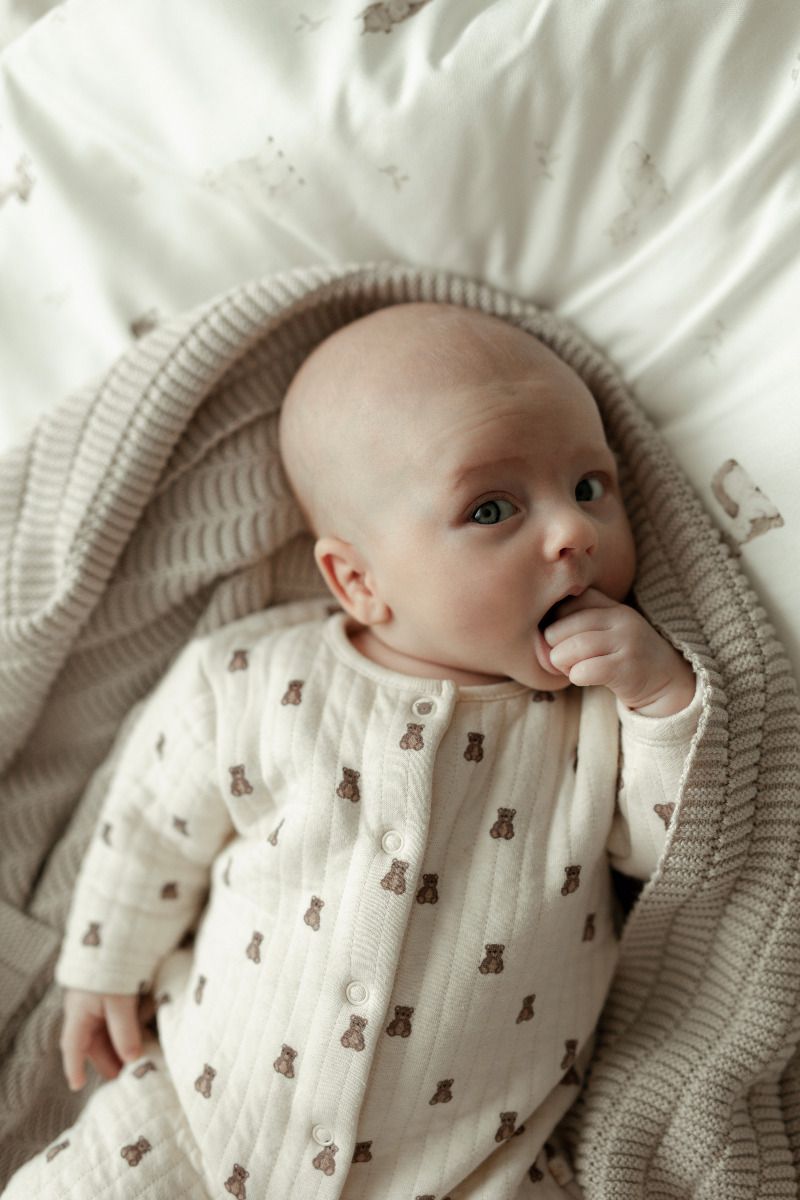 Bamboo Blanket 80x100 Light Beige - Vini