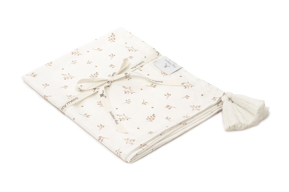 Bamboo swaddle blanket 100x120 - twigs - MY MEMI