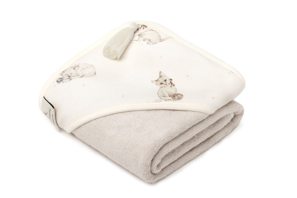 Bamboo Towel- kittens - MY MEMI