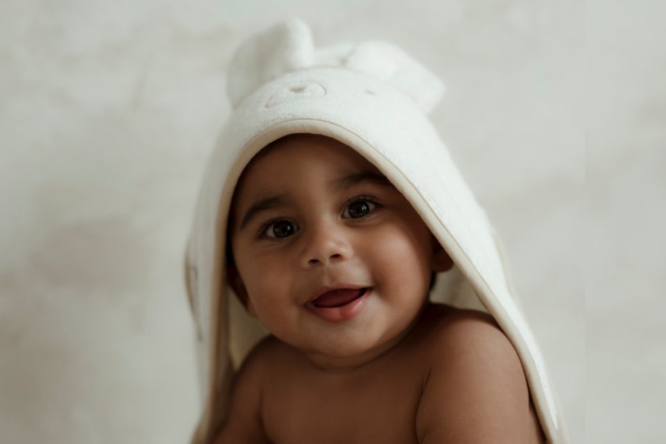 Bamboo Towel Cream - bear MY MEMI