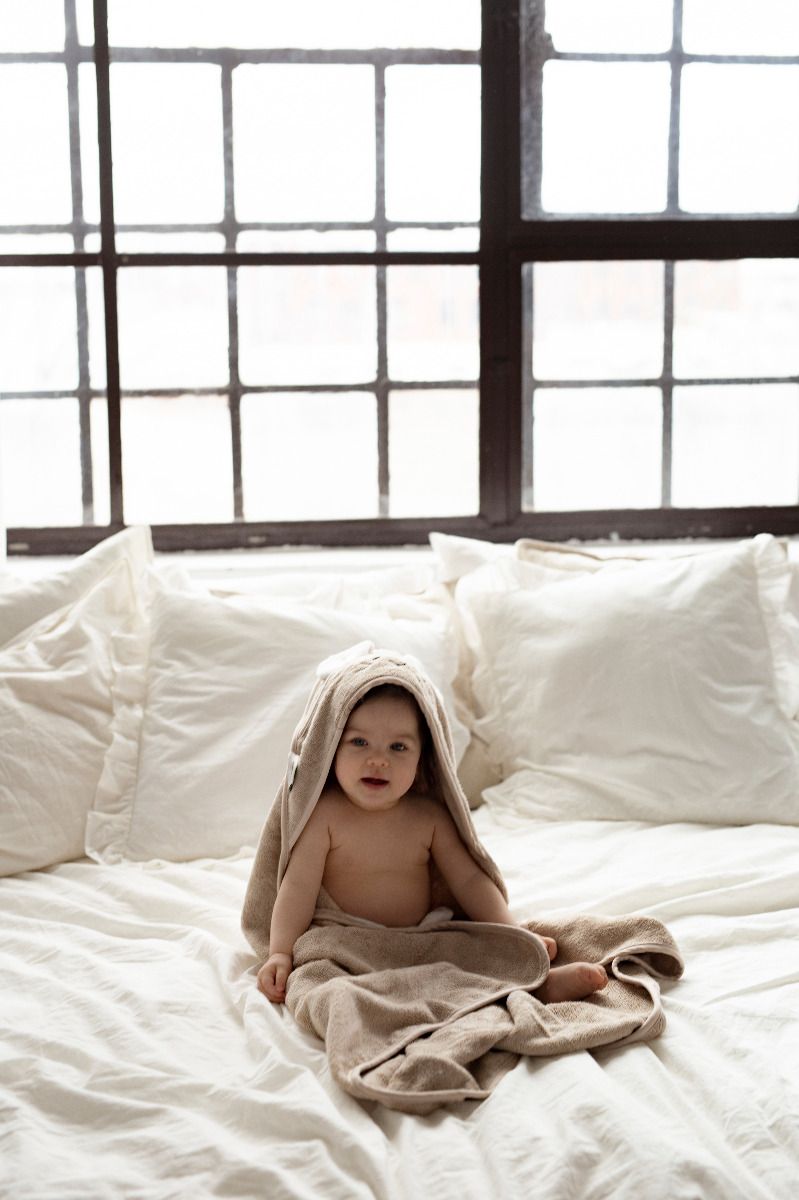 Bamboo Towel Beige - mouse MY MEMI