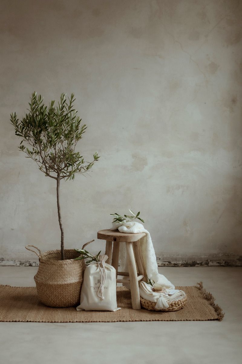 Bamboo Towel- boho flowers MY MEMI