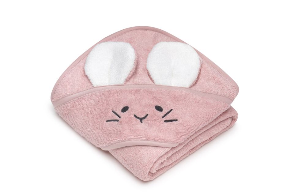 Bamboo Towel Powder Pink - mouse MY MEMI