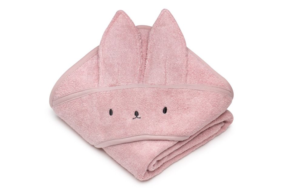 Bamboo Towel Powder Pink - rabbit MY MEMI