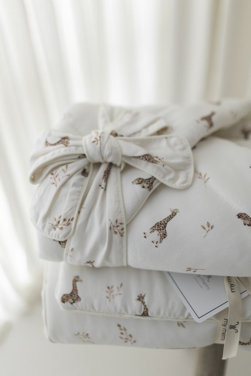 Bamboo pillow 25x35 - giraffes - MY MEMI