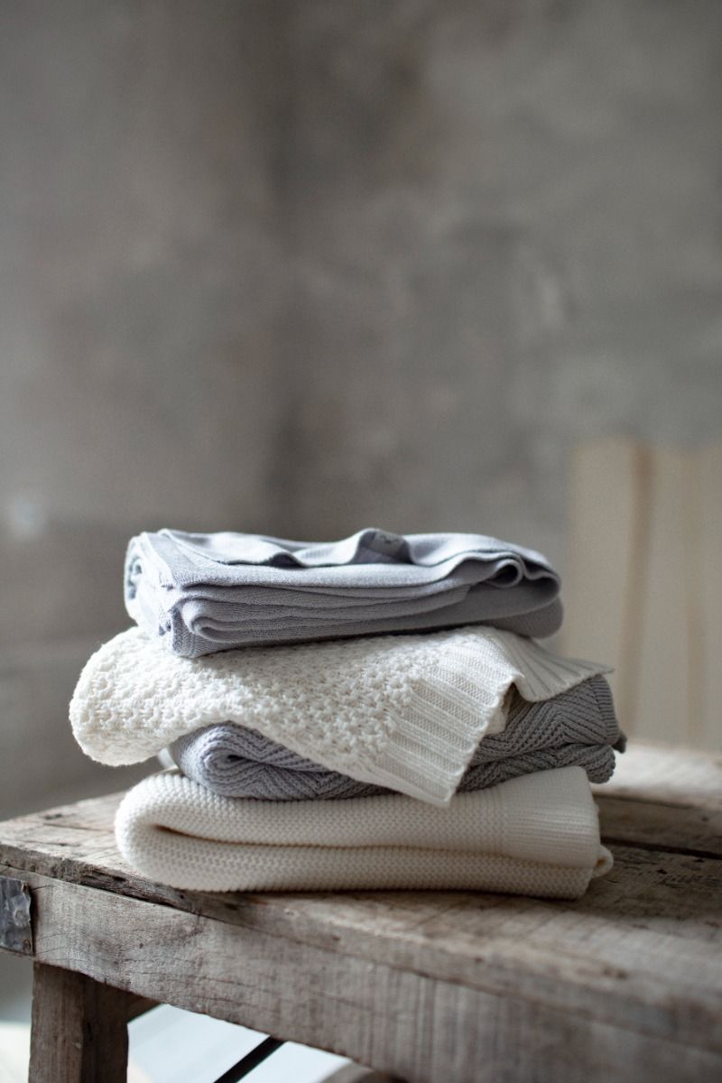 Bamboo Swaddle Blanket / Light Blanket with Silver Ions 100x100 Baby Blue MY MEMI