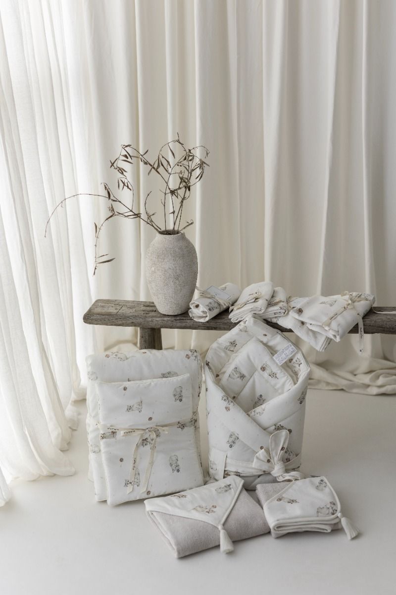 Bamboo big towel- kittens - MY MEMI