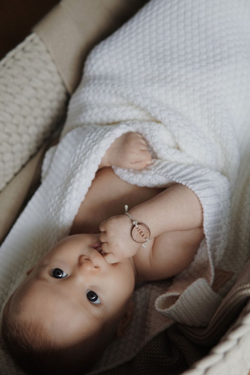 100% Natural Merino Wool Blanket Cream - Premium Collection MY MEMI