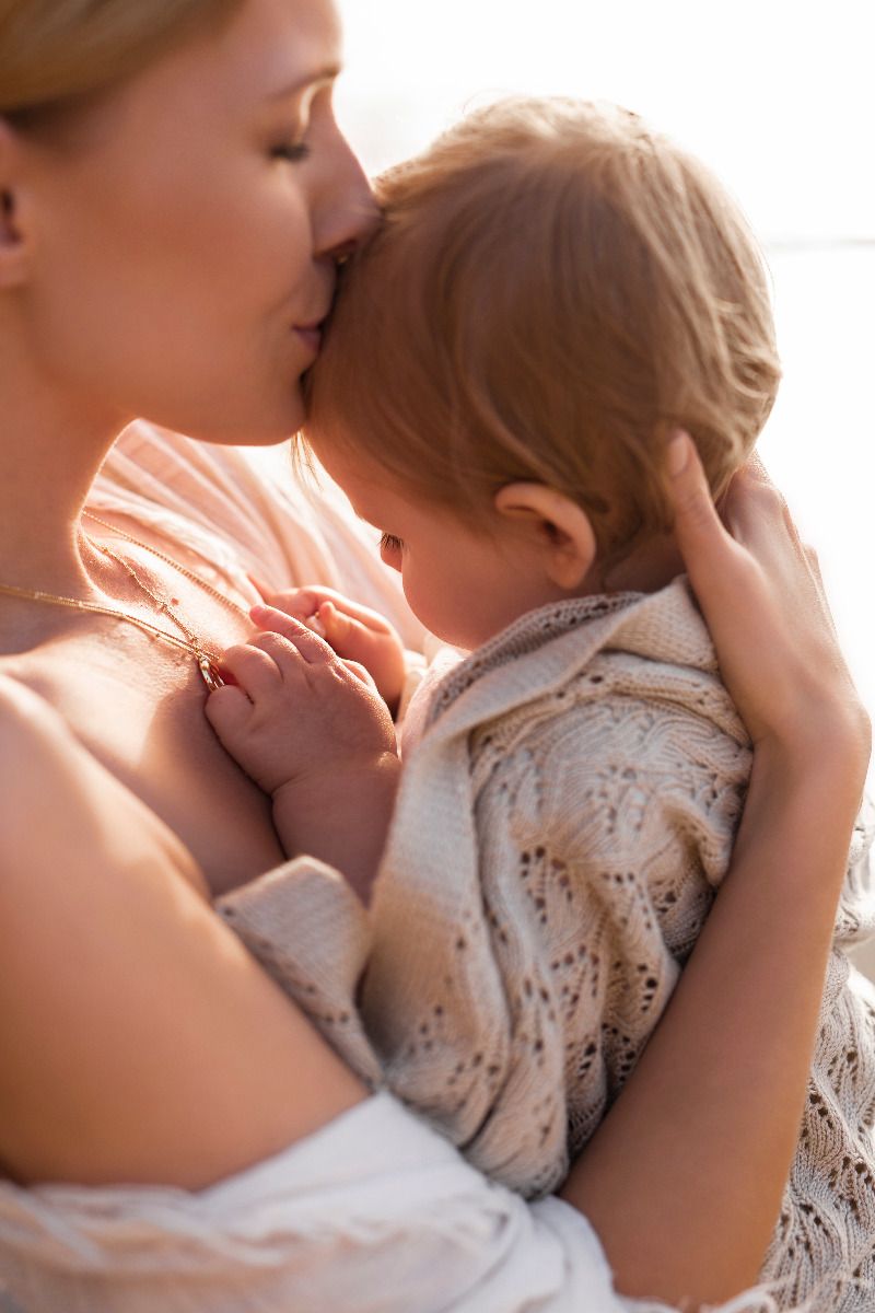 Openwork Bamboo Blanket 80x100 Powder Pink MY MEMI