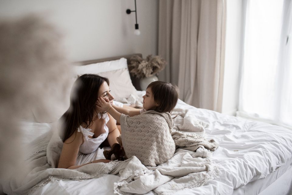 Openwork Bamboo Blanket 80x100 Light Beige MY MEMI