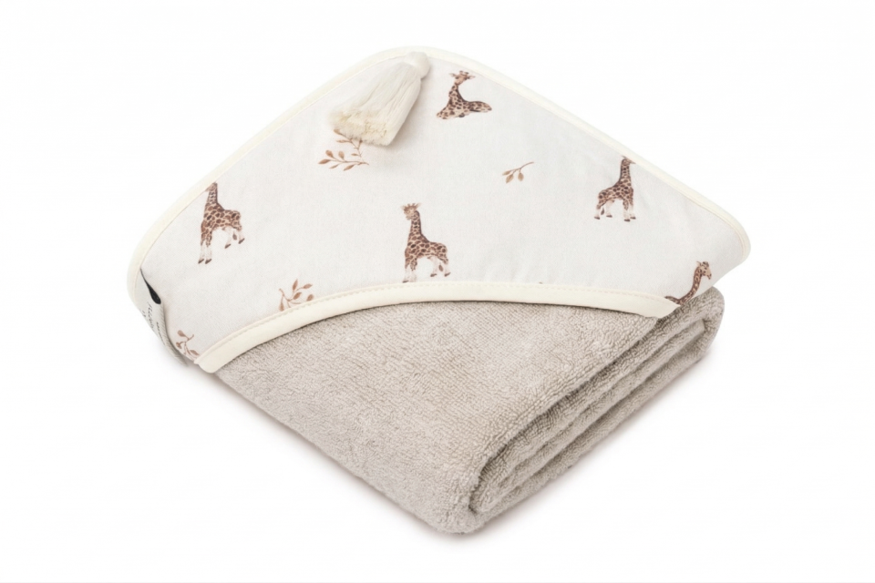 Bamboo Towel - giraffes
